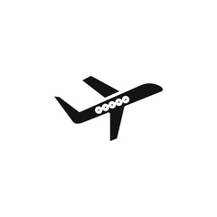 Departure icon Simple thin line flat symbol