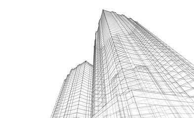 building in perspective