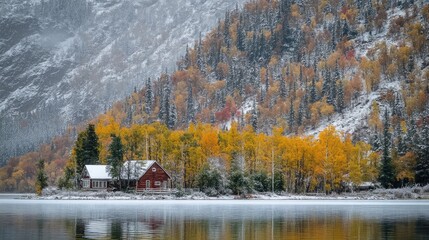 autumn in the mountains