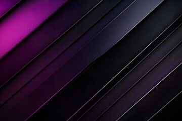 Obraz premium Dark matte glass texture with soft ridged edges, displaying a deep gradient from black to purple.