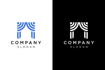 show curtain design logo