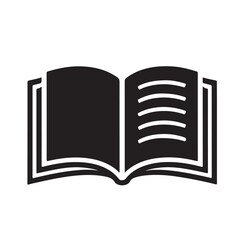 Open Book Icon Vector