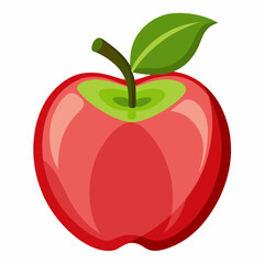 rose apple vector illustration