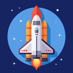 space shuttle vector