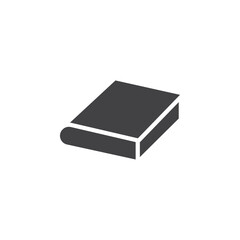 Book icon Symbol mark in filled style