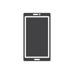 Mobile icon Symbol mark in filled style