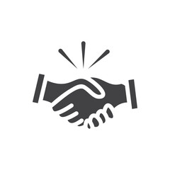 Partner icon Symbol mark in filled style