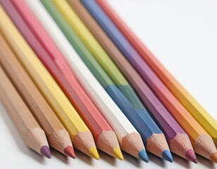 A vibrant arrangement of colored pencils in various shades, showcasing creativity and artistic potential.