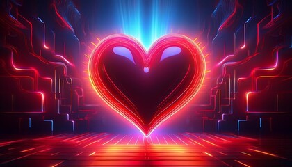 background with hearts