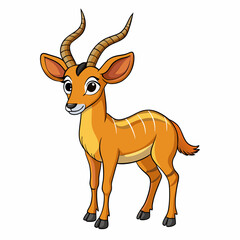 antelope vector illustration