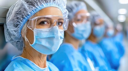 Confident female scientists in a lab, teamwork, research.  Use Medical, science, technology