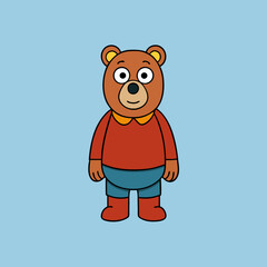 teddy bear cartoon