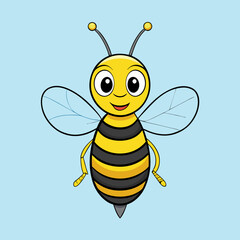 bee and honey