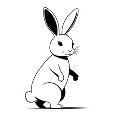rabbit icon design image