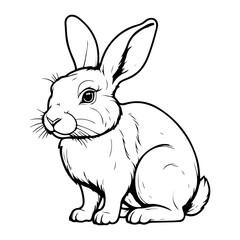 rabbit icon design image