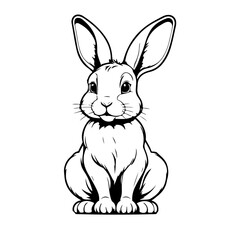 rabbit icon design image