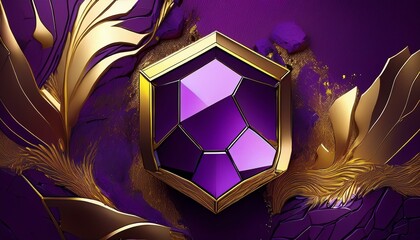 abstract in the color of the year 2025 Amethyst Shadow and a pattern