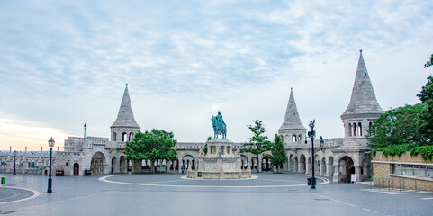 Obraz premium fisherman's Bastion in Budapest city Hungary