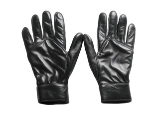Stylish Black Leather Gloves Classic Winter Accessory Fashion Apparel Elegant Design Men s and
