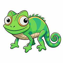 green frog cartoon