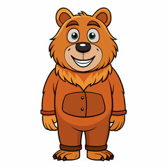 grizzly bear cartoon