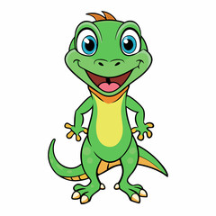 green frog cartoon
