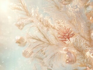 Obraz premium Dreamy Flower Field with Pink Blossoms