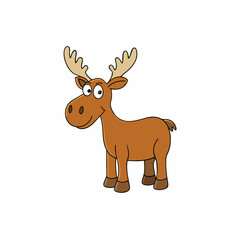 moose vector illustration