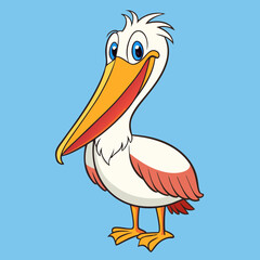 illustration of a pelican