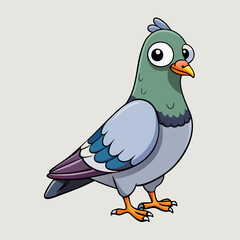 pigeon bird on a branch