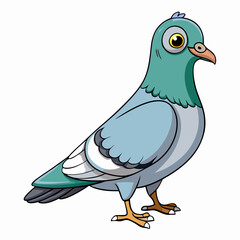 pigeon bird on a branch