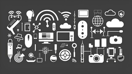 masseg icon monochrom vector