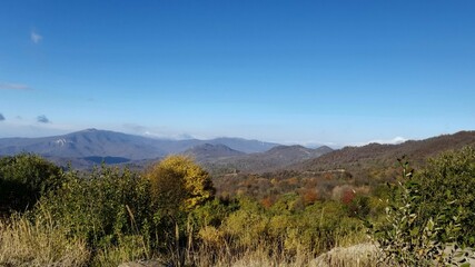 Caucasus mountains in Georgia - beautiful nature
