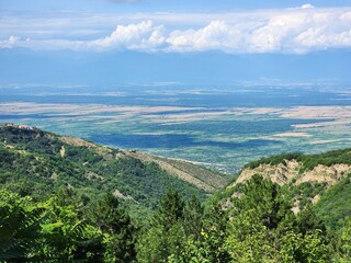Obraz premium Caucasus mountains in Georgia - beautiful nature