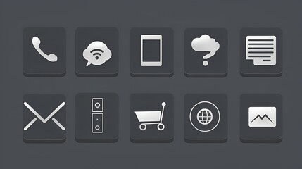 masseg icon monochrom vector