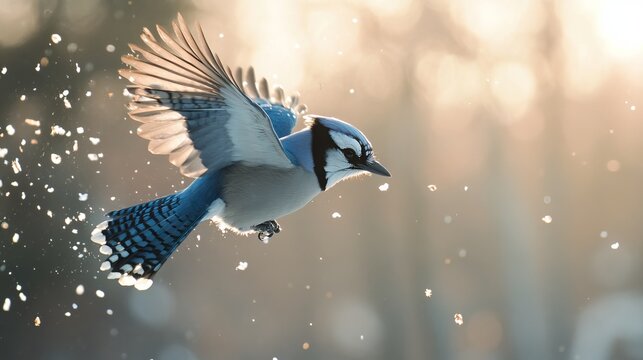 The blue jay (Cyanocitta cristata) is a passerine bird found in eastern North America. It is a member of the crow family Corvidae. Adult blue jays are typically 22�30 cm (8.7�11.8 in) long