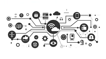 masseg icon monochrom vector