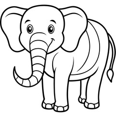 elephant cartoon illustration