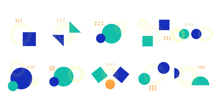 Geometric Shape Memphis