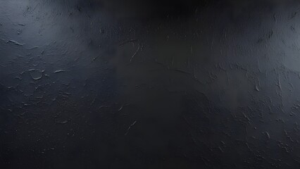 Metallic powder-coated black aluminum stucco background 