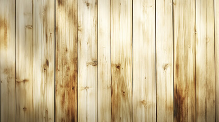 Naklejka premium Light Pine Wood Texture with Soft Uniform Grains, Creamy Golden Tones, and Smooth Sanded Finish for Bright Natural Designs