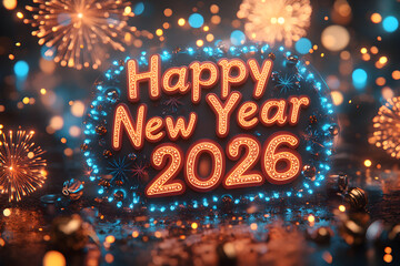 Happy New Year Celebration 2026