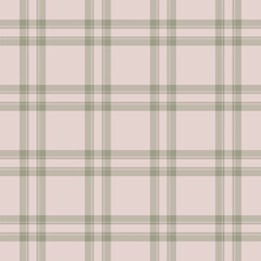 Elegant pale pink and sage green plaid pattern. Perfect for textile design, stationery, or website backgrounds.  Subtle texture adds sophisticated charm to any project.