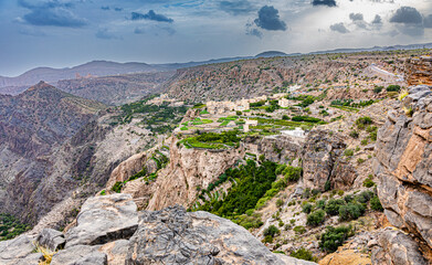 Fototapeta na wymiar landscape of oman