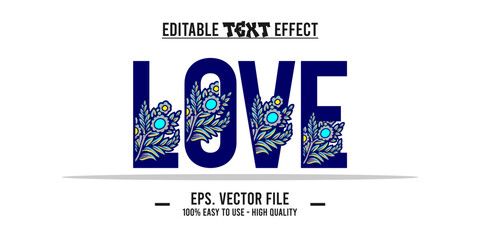 love typography word, vector illustration design, for poster design needs, banners, advertisements and others. Valentine's Day love and affection in an illustration art, eps file