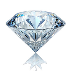 diamond on white background