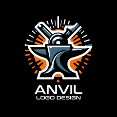 Anvil Vector Logo Design