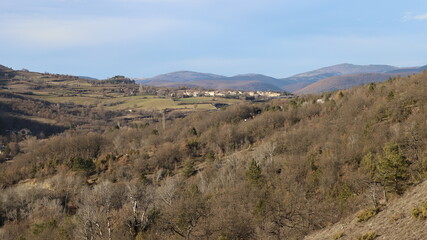 paysage des Alpes de Haute Provence