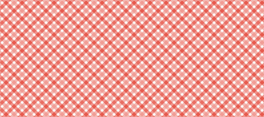Red and white diagonal fabric texture background