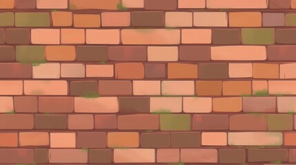 Obraz premium Stunning Brick Wall Pattern: A Detailed and Ornate Design for Artistic Purposes